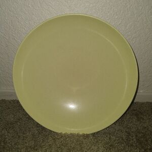 Vintage Serving 10" Bowl Capac Melmac Pomona California (111) Yellow Mid-Century